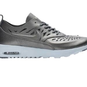 Nike Air Max Thea Joli Pewter Metallic Athletic Shoes Womens 10